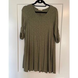 Altar'd State Long-Sleeve T-Shirt Dress, Size Small